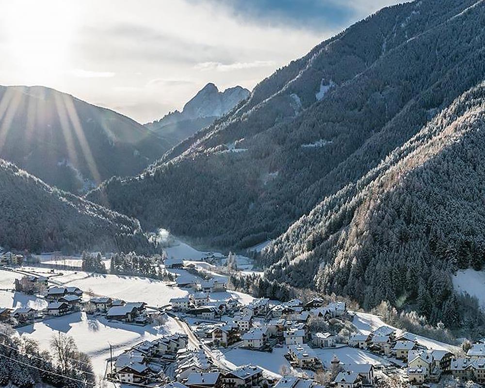 luson inverno dolomiti